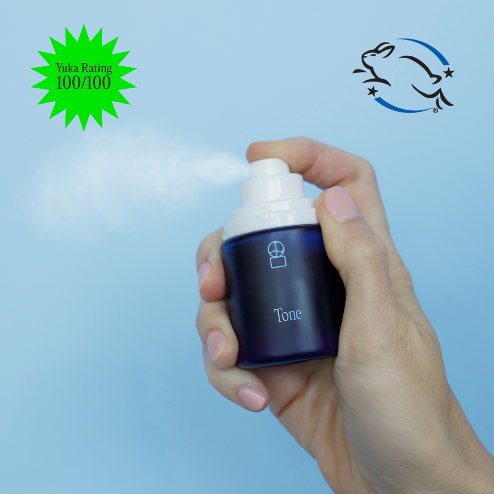 Skin at Peace gentle, alcohol-free, pH-balanced, hydrating toner mist for sensitive, reactive, and hormonal skin, made fresh weekly.