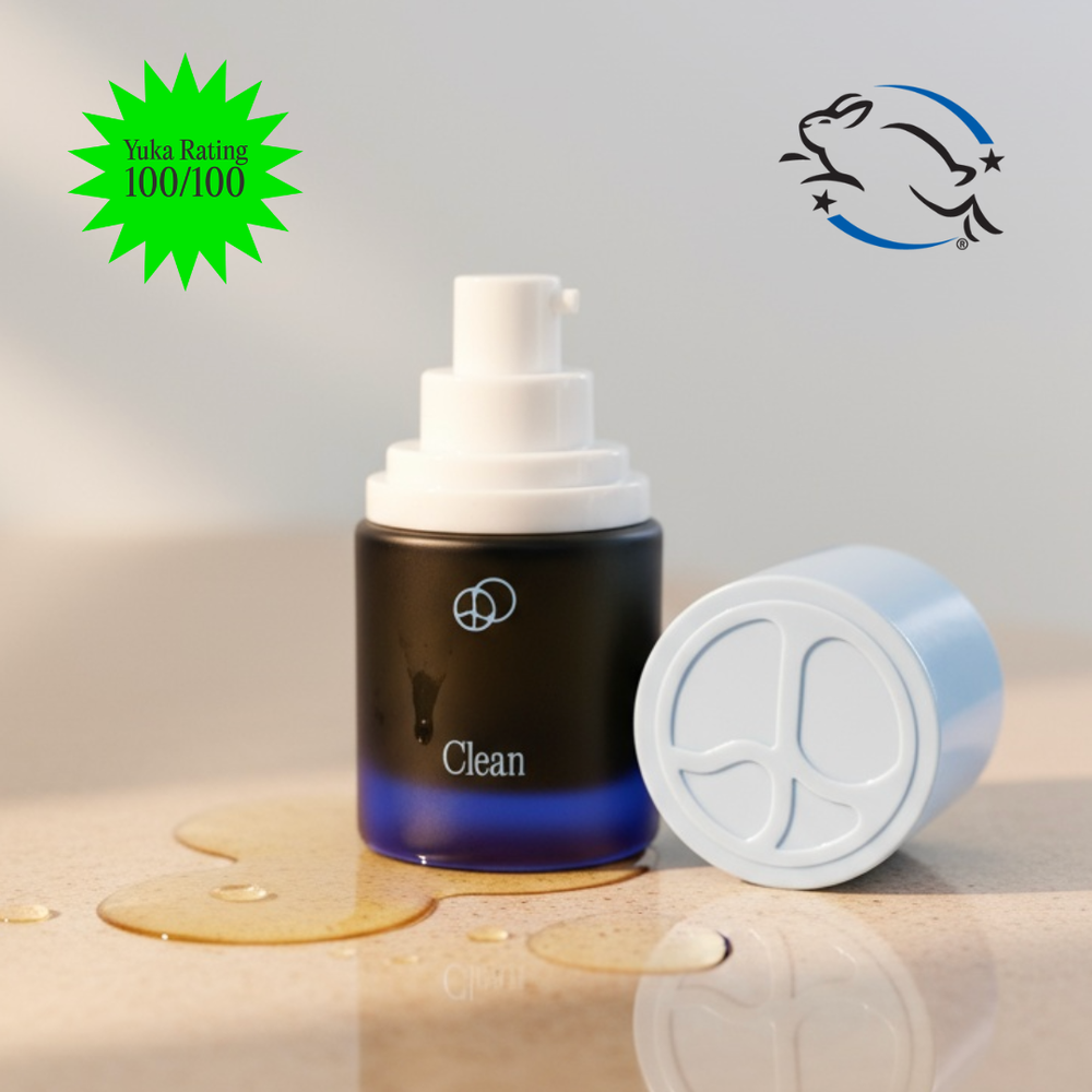 
                  
                    Skin at Peace CLEAN nourishing Cleansing Oil – gentle oil cleanser with sea buckthorn oil, organic jojoba oil, squalane, and grapeseed oil.
                  
                