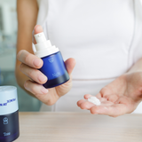Skin at Peace Night bakuchiol serum and moisturizer for sensitive, rosacea-prone skin.