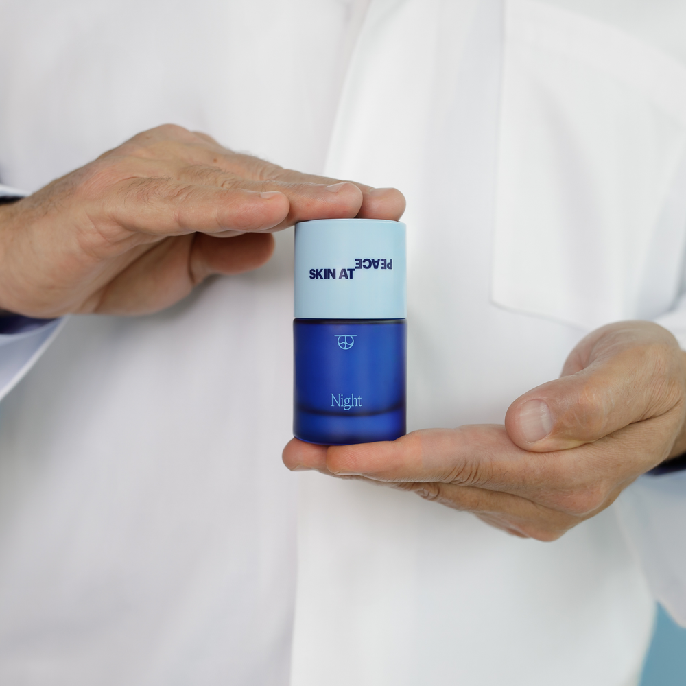 
                  
                    Gentle retinol-alternative serum that helps support overnight renewal and smoother texture – made fresh weekly by a microbiologist and an MD.
                  
                